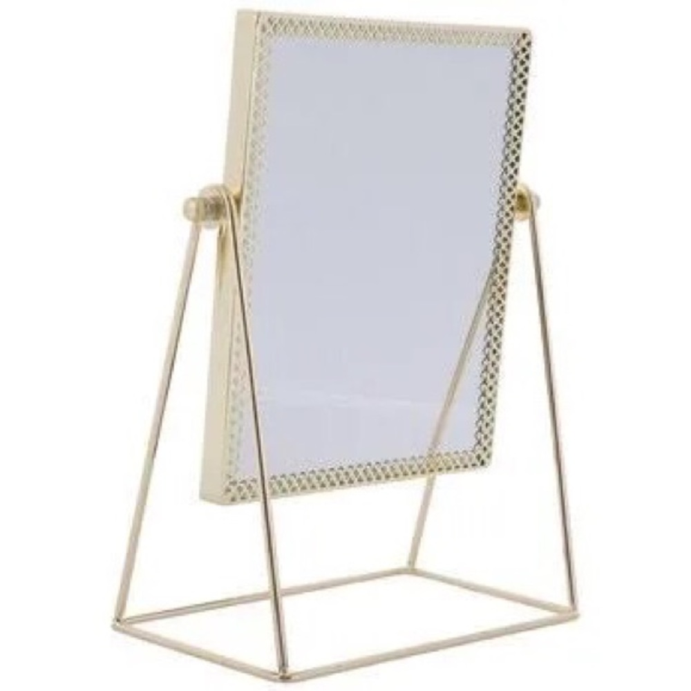Gold mirror